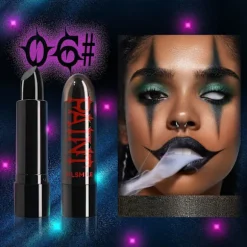 8-farvet kropsmaling læbestift Halloween ansigtsmaling fest makeup 06# 3g