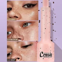 Faux Freckle Stamps Face Freckle Pen Svedtæt Vandtæt Langtidsholdbar Fregner Makeup Pen til Kvinder Mænd CJY 1