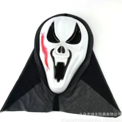 Festartikler Spøgelsesmaske Halloween Dødsmaske, Gammelt Rundt Ansigt Gammelt rundt ansigt Old round face