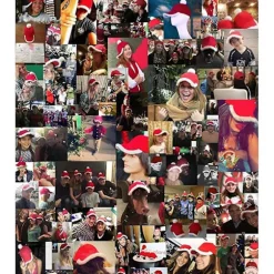 Festlig Julemandshue! Sjov Julemandshue med Justerbar Baseballkasket (YJD)