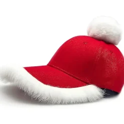 Festlig Julemandshue! Sjov Julemandshue Justerbar Fashion Julemand Baseball Cap