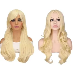 Film Barbie Cosplay Paryk til Kvinder Varmebestandig Cosplay Kostu A1 SQBB_max