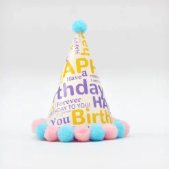 Fire-spidset hat-læderbold fest hat aktivitetskit-DIY pom poms og klistermærker, sjove fest spil tilbehør, håndlavet dekoration til børn, fødselsdag | Fyndiq