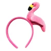 Flamingo Hårbøjle Kostume Dyrehovedbeklædning Hovedbeklædning til Ferie Scene