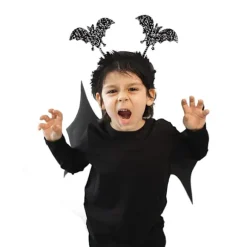 Fledermus Pandebånd Halloween Tilbehør - Fledermaus Ører Halloween Pandebånd - Fledermaus Ører Pandebånd som Halloween Hovedbeklædning - Hexe Pandebånd Halloween Hårtilbehør | Fyndiq