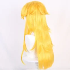 Flerlags langhåret blond cosplay-paryk