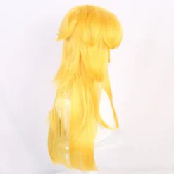 Flerlags langhåret blond cosplay-paryk