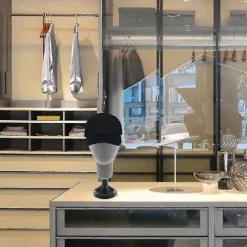 Flocking Skum Mannequin Hoved Model Fotografi Rekvisitter Voksen Mannequin Hovedform Parykker Briller Hat Display Holder Grå