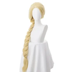 Flynn Rider Tangled Rapunzel Karneval Maskerade Cosplay Kostume Prinsesse Voksen Kun Paryk Only Wig-FQ- Only Wig One Size