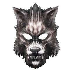 Fotogave Halloween-masker Skræmmende Halloween-ulvemasker Dyremasker Ulvekostume Børn