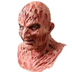 Freddy Krueger Latex Maske Karneval Halloween Realistisk Voksen Fest Uhyggelig Cosplay Rekvisit