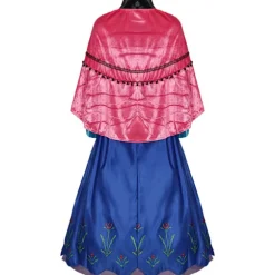Frossen Prinsesse Anna Cosplay Kostume, Voksen Snedronning Kjole, Elsa Cosplay Kostume, L L only wig