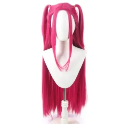 (FY) Demon Hunters Kostume Rumi mira zoe Realistisk Anime Cosplay Paryk til Cosplay-konvent Pink Mira