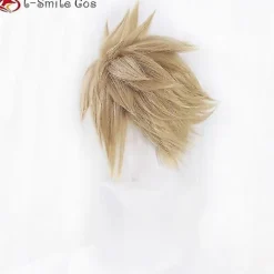 Game Ffvii Final Fantasy Cloud Strife Cosplay Paryk Final Fantasy Kort Linned