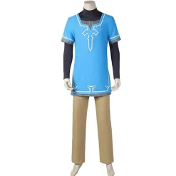 Game Legend Link Cosplay til voksne børn Tears Of The Kingdom kostume komplet sæt mand Halloween karneval kostume qd bedst med paryk With wig{FY} With wig 150 | Fyndiq