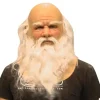 Gammel Silikone Maske - Økologisk Julemaske - Giftfri - Halloween{yh}