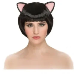 Gatita kort paryk - 126489,CJY Svart