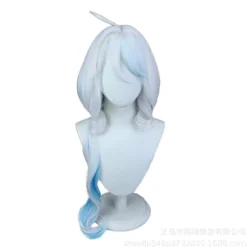Genshin Impact Furina Cosplay Paryk, Rollespils Kostume