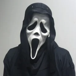 Ghost Face Scream Horror Maske, Halloween Killer Cosplay Kostume