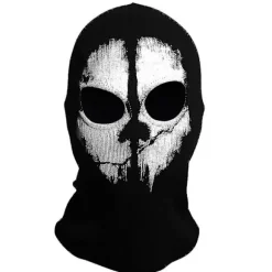 Ghost Maske - Balaclava Motorcykling Paintball One Size Farve Sort (YJD)