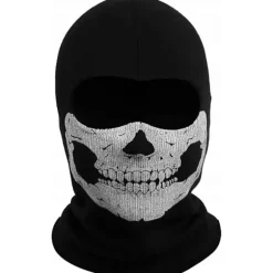 Ghost Maske Dødningehoved Balaclava MW2 Skelet Kostume Helhoved Skimaske Snood Strikket Vindtæt til Cykel Skateboard Motorcykel Snowboard Udendørs Sport | Fyndiq