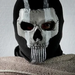 Ghost maske V2 - Operador MW2 airsoft COD Cosplay Airsoft Taktisk Skalle Fuldt Ansigt