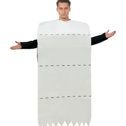 Gigant Toiletpapir Rulle Voksen Halloween Kostume