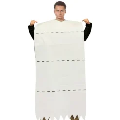 Gigant Toiletpapir Rulle Voksen Halloween Kostume