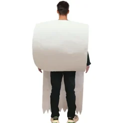 Gigant Toiletpapir Rulle Voksen Halloween Kostume