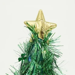 Glitter Juletræ Julemandshat Unisex Voksen Teenager Julehat Feriehat til Festlig Fest Nytårsgaver Hat[D] A