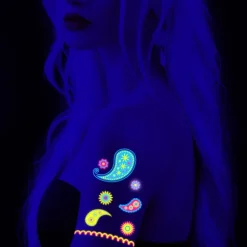 Glow In The UV Temporary Tattoos20 sheets