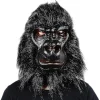 Gorilla Maske Abe Maske Halloween Sort Gorilla Latex Maske Halloween Dyremaske