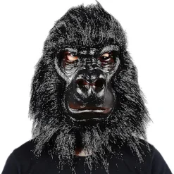 Gorilla Maske Abe Maske Halloween Sort Gorilla Latex Maske Halloween Dyremaske