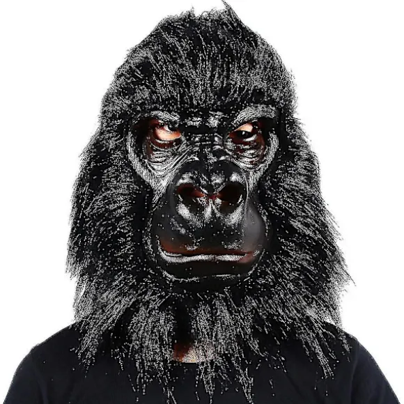 Gorilla Maske Abe Maske Halloween Sort Gorilla Latex Maske Halloween Dyremaske