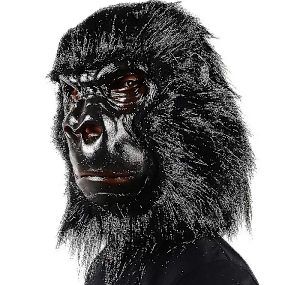 Gorilla Maske Abe Maske Halloween Sort Gorilla Latex Maske Halloween Dyremaske