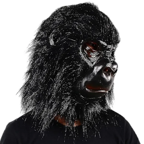 Gorilla Maske Abe Maske Halloween Sort Gorilla Latex Maske Halloween Dyremaske