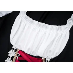 Gos- 2024 Ny Halloween Øl Pige Kjole Figursyet Sceneshow Kostume Maid Kjole grøn green L_tfrf green L