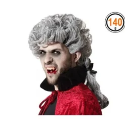 Grå vampyrparyk til mænd Grå