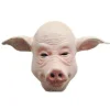 Gris maske i gummi, fuld maske, Halloween kostume, udsøgt og perfekt
