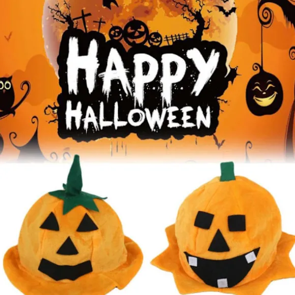 Græskarhat Halloween Kasket 01 01 01