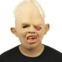 Gummi Latex Horror Maske - til Kostumefest / Halloween / C