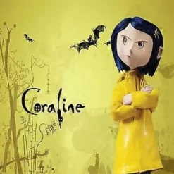 Gyserfilm Coraline Cosplay Kostume Paryk Kvinder Halloween Fest Skræmmende Rollespil