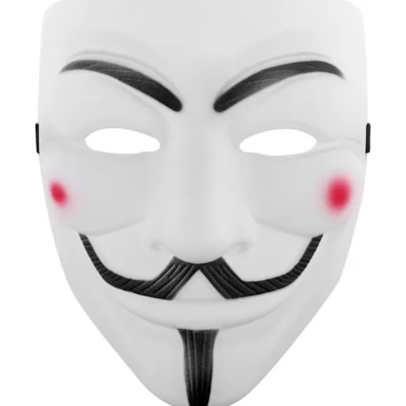 Hacker Maske V for Vendetta Maske til Børn Kvinder Mænd Halloween Kostume
