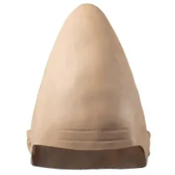 Halloween Alien Coneheads Æggehoved Hovedbeklædning Maske Horror Hjelm Latex Maske Hovedbeklædning Kostume Feriefest Cosplay Dekoration