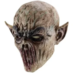 Halloween Alien Latex Maske Åndbar Fuld Ansigts Hovedbeklædning Skræmmende Cosplay Kostume Rekvisit