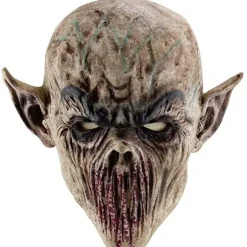 Halloween Alien Latex Maske Åndbar Fuld Ansigts Hovedbeklædning Skræmmende Cosplay Kostume Rekvisit