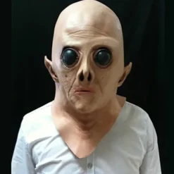 Halloween alien maske til voksne tilbehør ferie fest rekvisitter