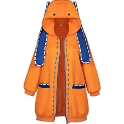Halloween Anime Kakegurui Yomoduki Runa Cosplay Coat Hættetrøjer Z 3XL