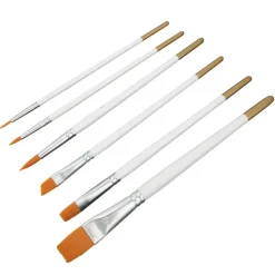 Halloween ansigtsmaling makeupsæt - 12 farver, giftfri, med 6 malerpensler