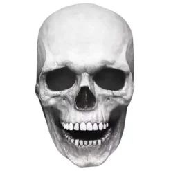 Halloween Cosplay Bevægelig Kæbe Fuld Hoved Skalle Maske Skræmmende Skelet mørk farve light color